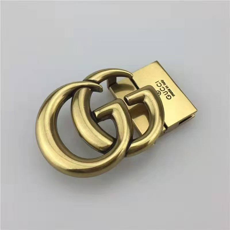 Craft Gucci Copper Belt Head ,Belt Buckle For Handmade Leather Belt