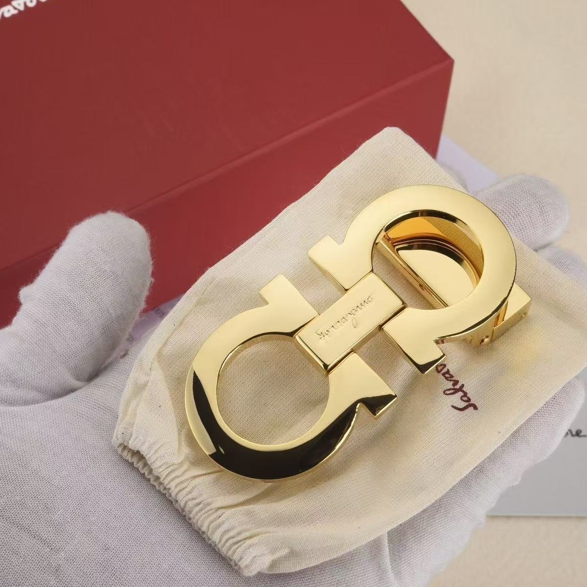 Craft Ferragamo Copper Belt Head ,Belt Buckle For Handmade Leather Belt
