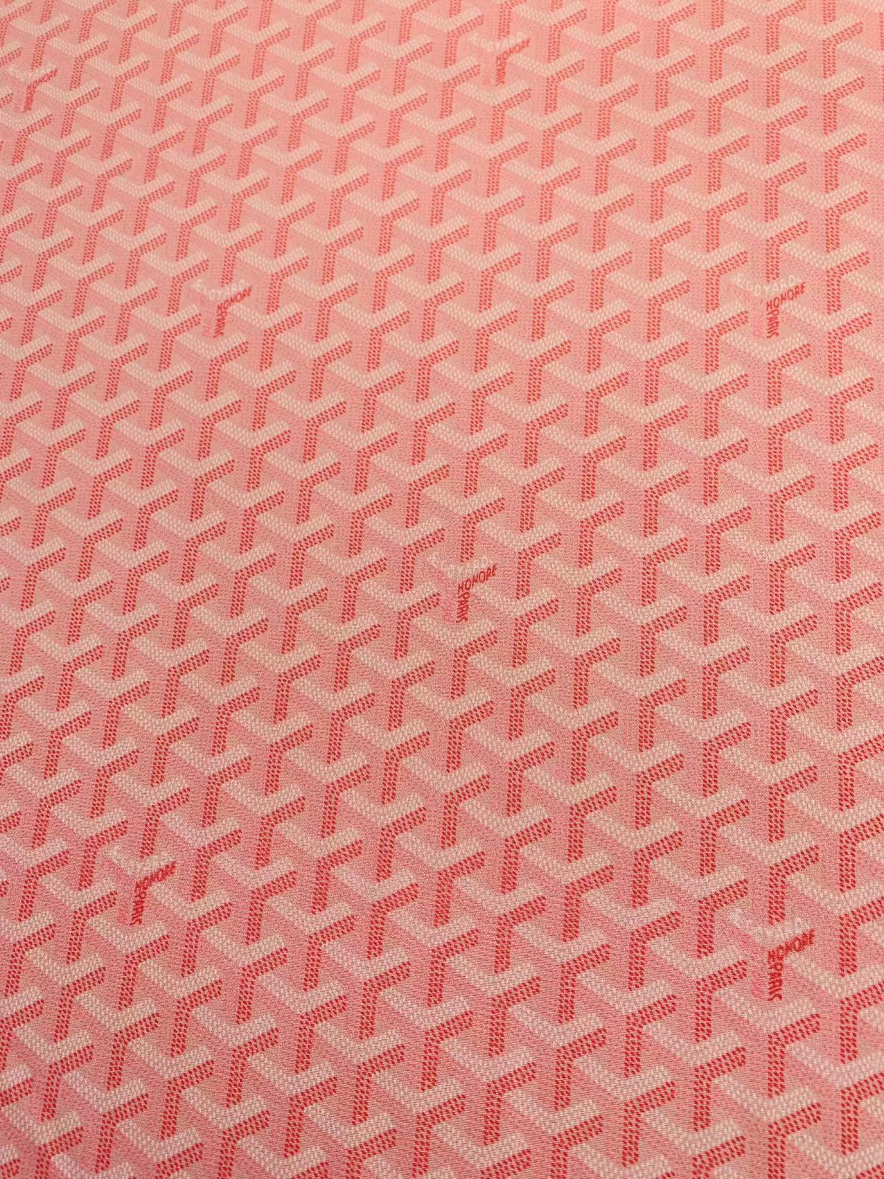 Craft Pink Cotton with Polyester Cloth Fabric For Handmade Clothing Apparel