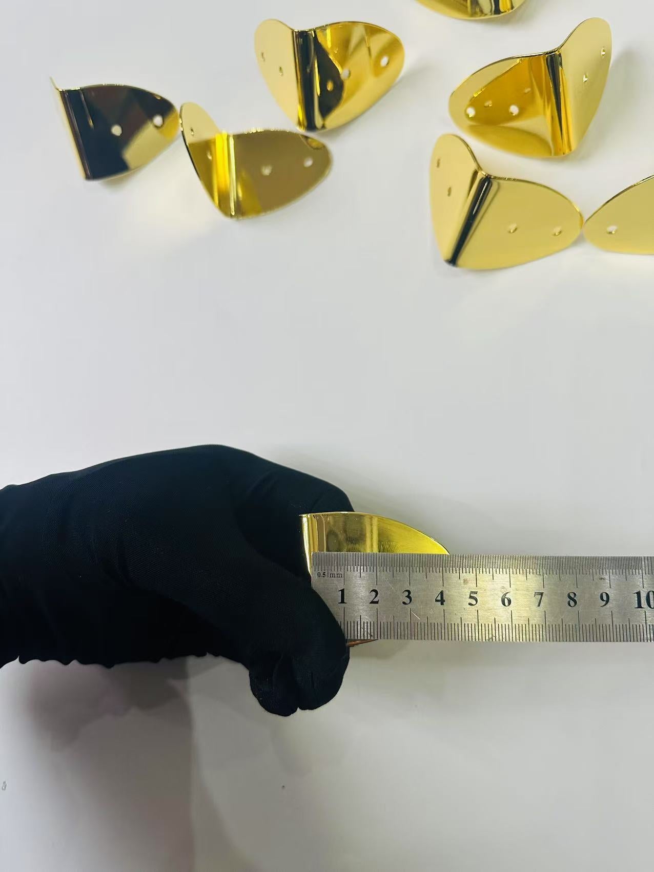 Fashion 48x48x40MM Size Gold Accessory For Handmade Box