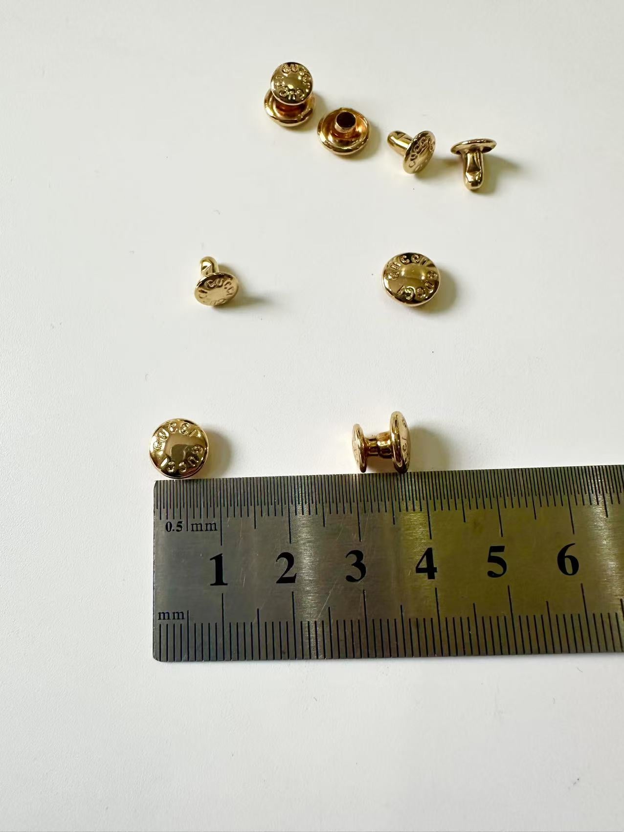 Craft 8MM Gold Gucci Nail ,Rivets For Handmade Handicraft Goods