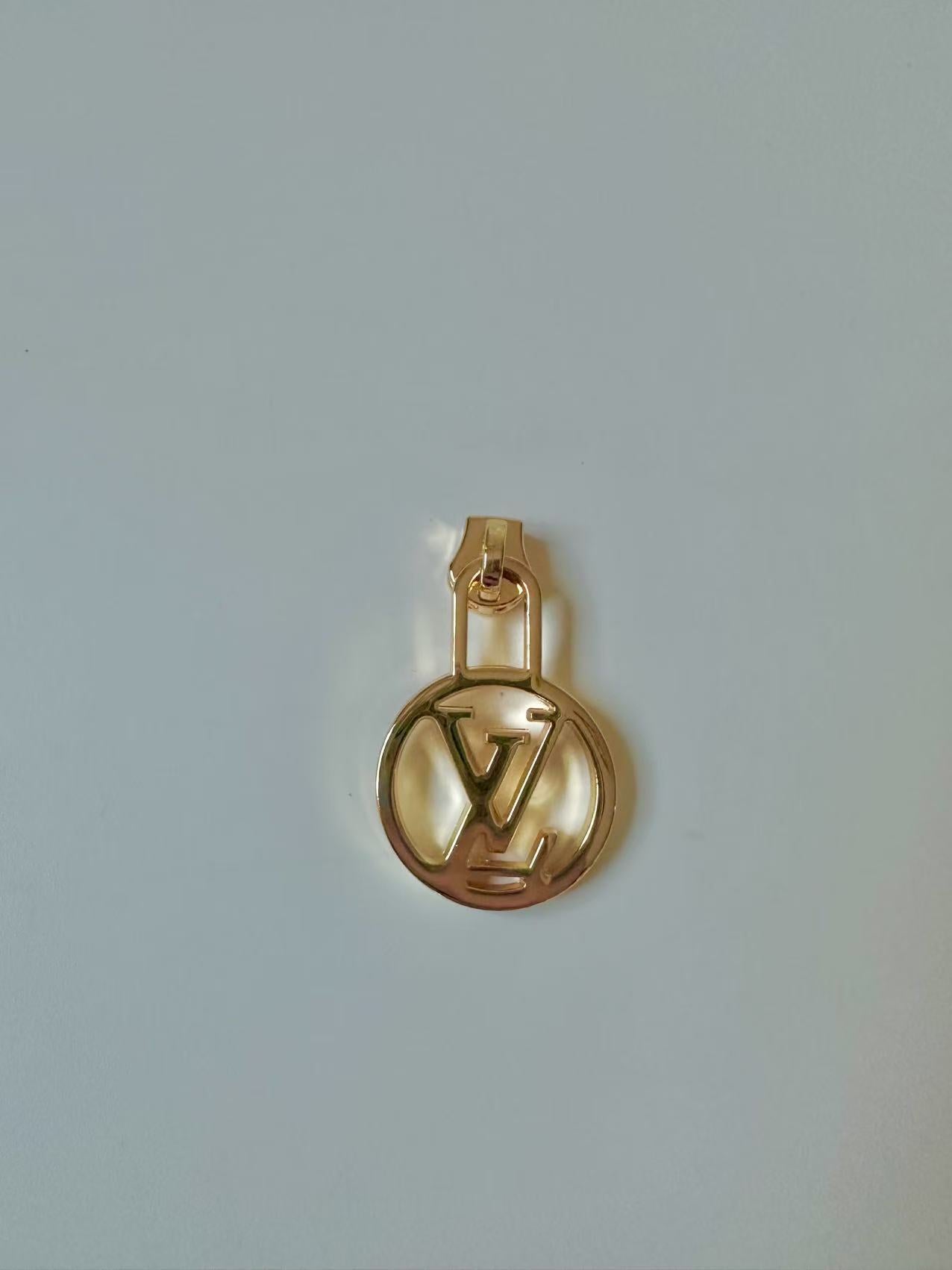 Craft Gold #3 LV Ring Metal Zipper For Handmade Handicraft Goods