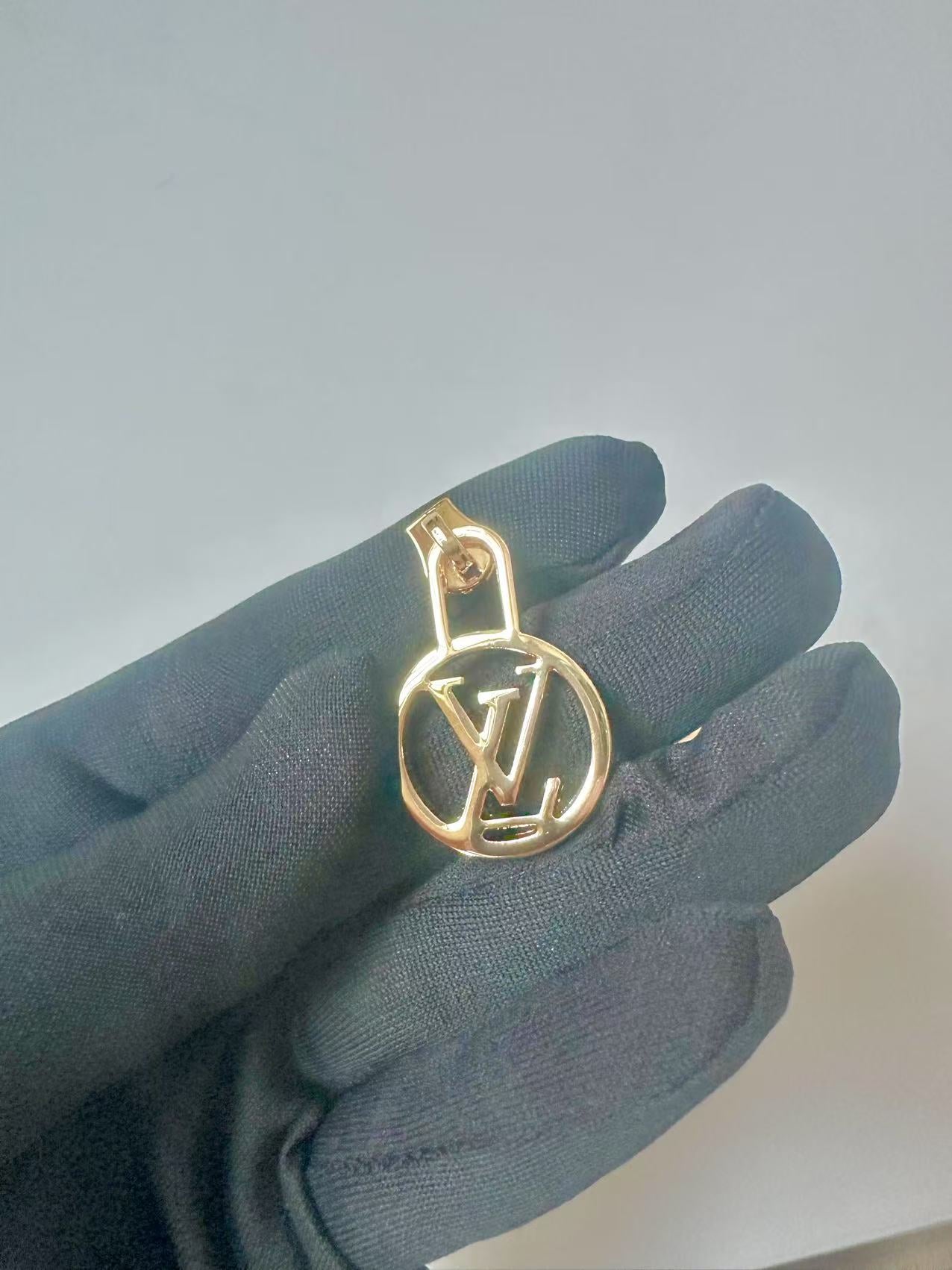 Craft Gold #3 LV Ring Metal Zipper For Handmade Handicraft Goods
