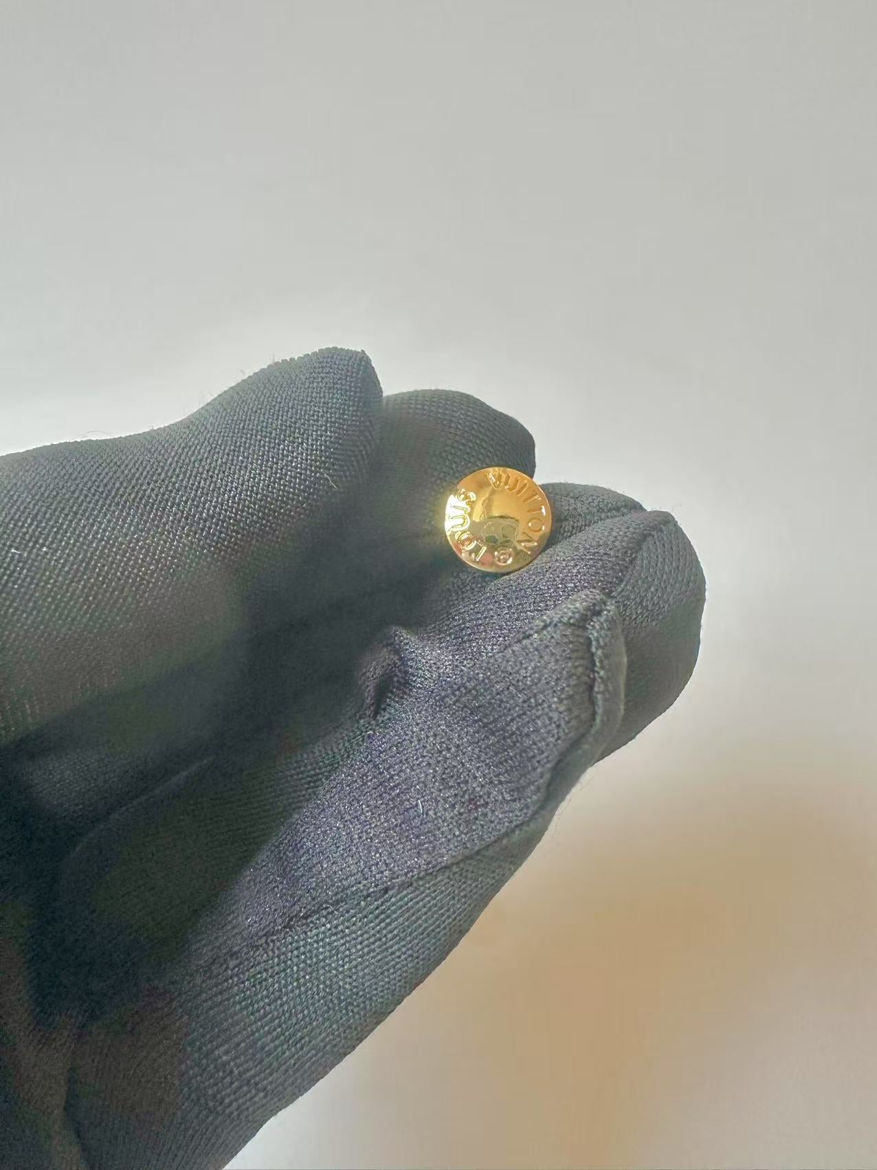 Craft Gold 10MM Louis Vuitton Metal Snap Button For Handmade Handicraft Goods