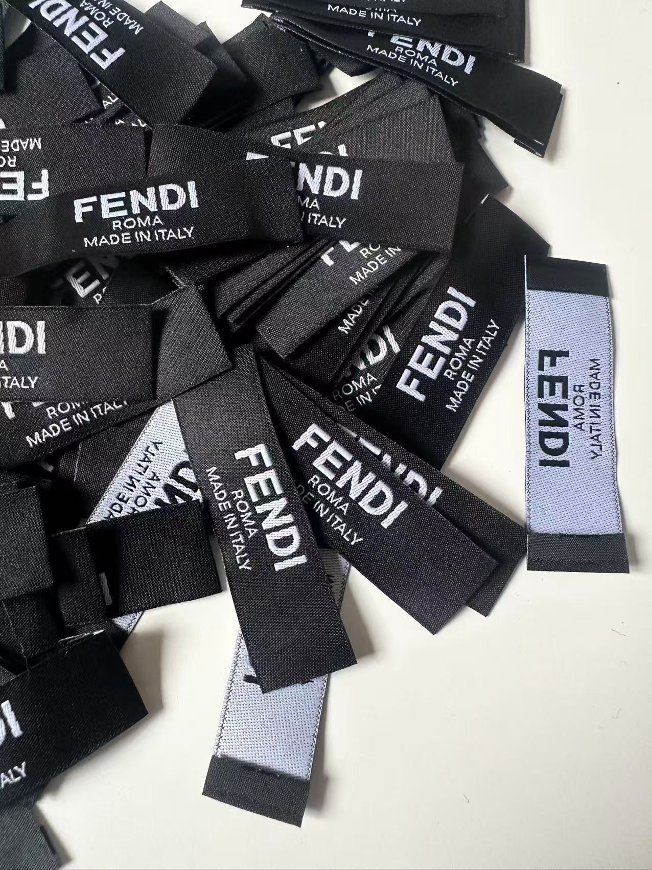 Fashion Fendi Label For Handmade Goods