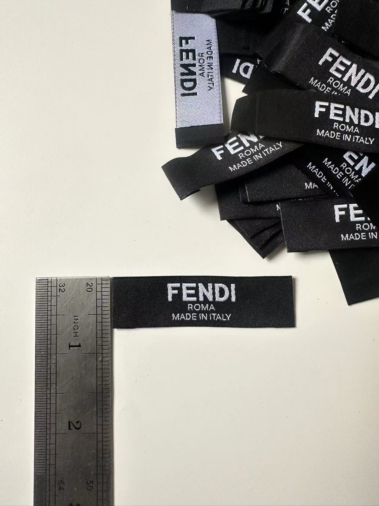 Fashion Fendi Label For Handmade Goods