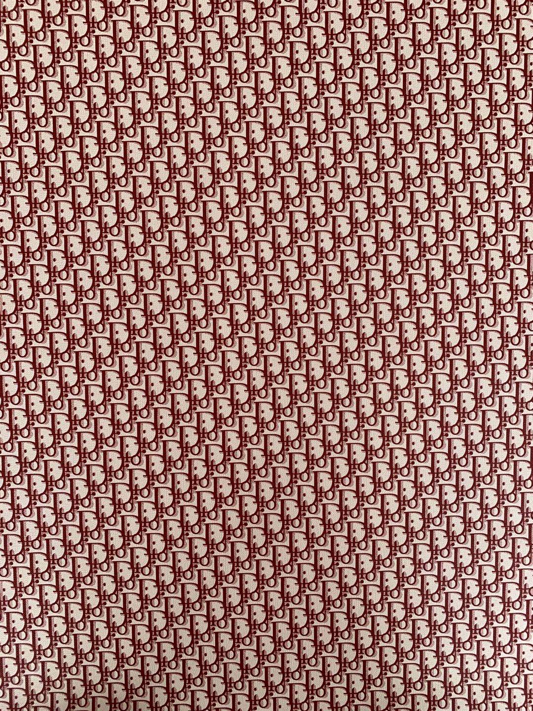 Classic Leather Case Fabric,Handmade Bag Fabric,Hand-made Shoe Fabric (Red)