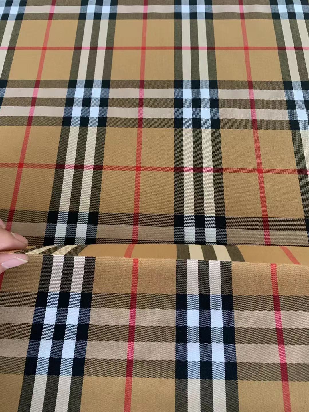 Classic fabric shirt fabric ,Comfortable clothing fabric, handmade shoes fabric elastic fabric Medium-sized
