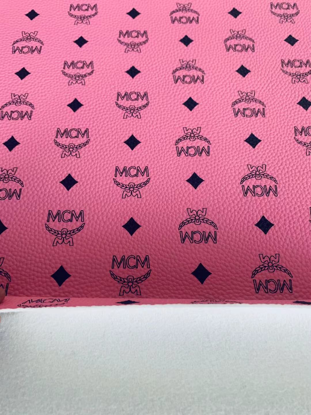 Classic Leather Case Fabric,Handmade Bag Fabric,Hand-made Shoes Fabric By Yards(Pink)