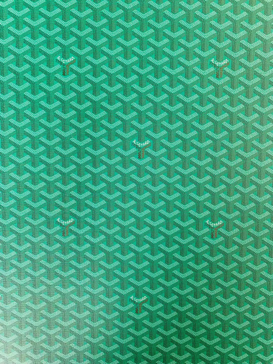 Classic Leather Fabric , Handmade Shoes Leather, Hand-made Bags Fabric,Handicraft Leather Fabric By Yard (Cyan)