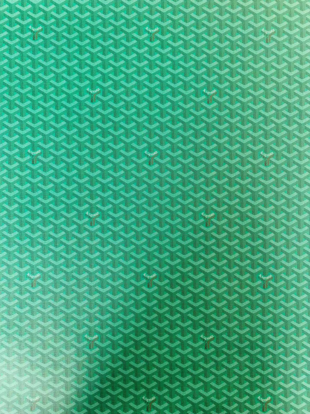 Classic Leather Fabric , Handmade Shoes Leather, Hand-made Bags Fabric,Handicraft Leather Fabric By Yard (Cyan)