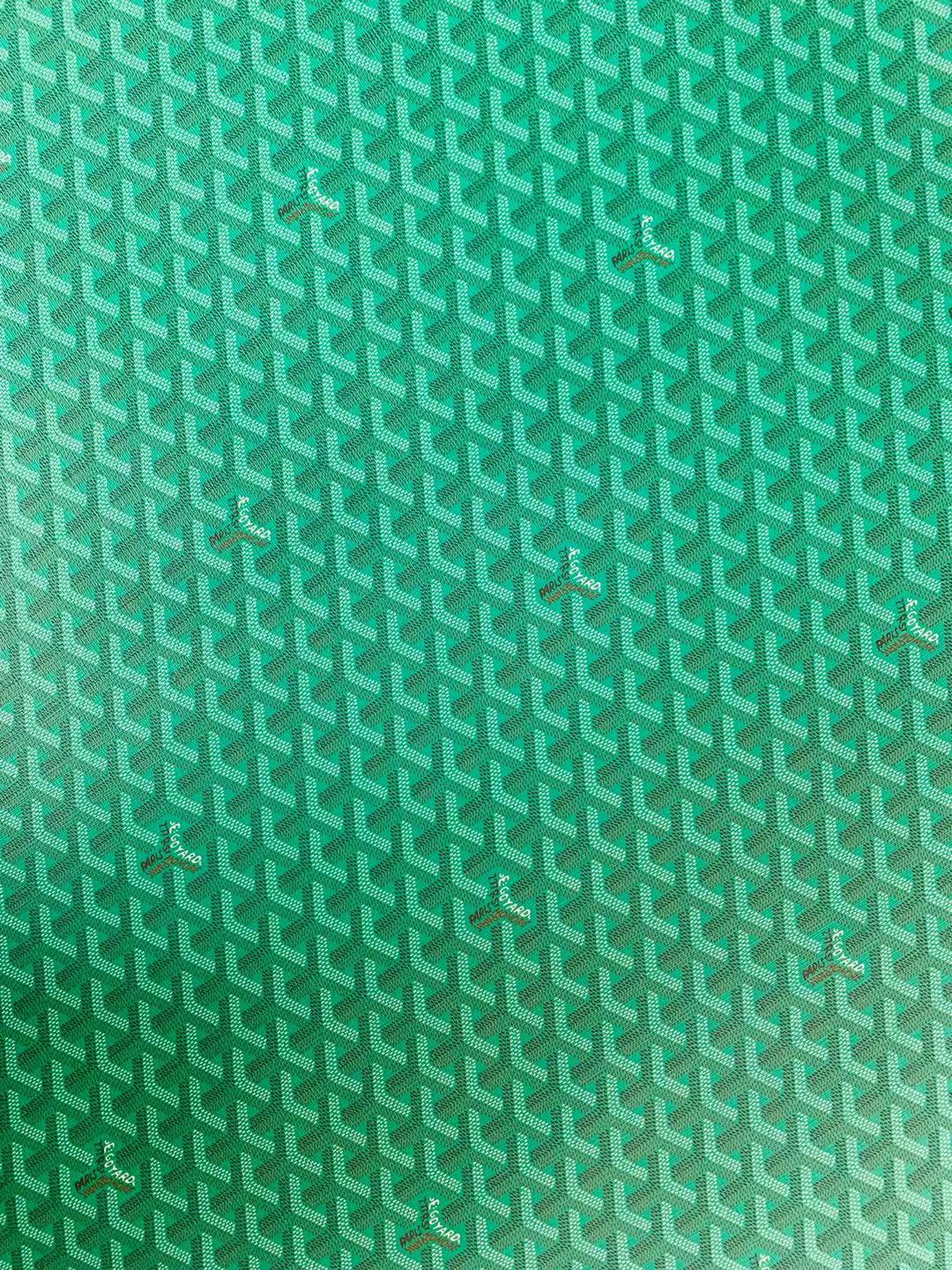 Classic Leather Fabric , Handmade Shoes Leather, Hand-made Bags Fabric,Handicraft Leather Fabric By Yard (Cyan)
