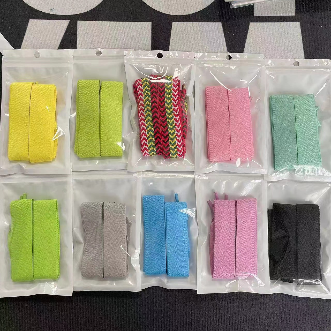 Fashion 1.5cm Shoelace For Handmade Shoes ,DIY Handicraft Sneakers By Pairs