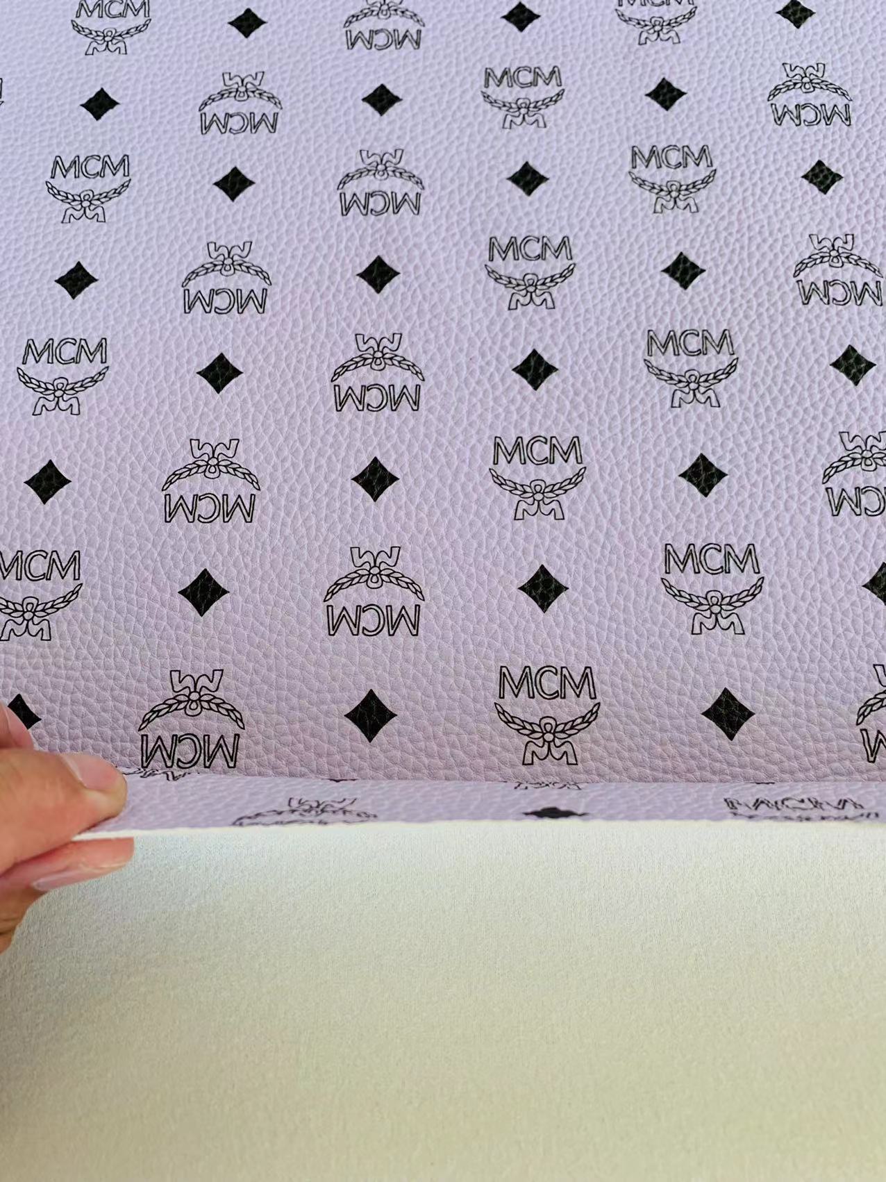 Classic Leather Case Fabric,Handmade Bag Fabric,Hand-made Shoes Fabric (Purple)