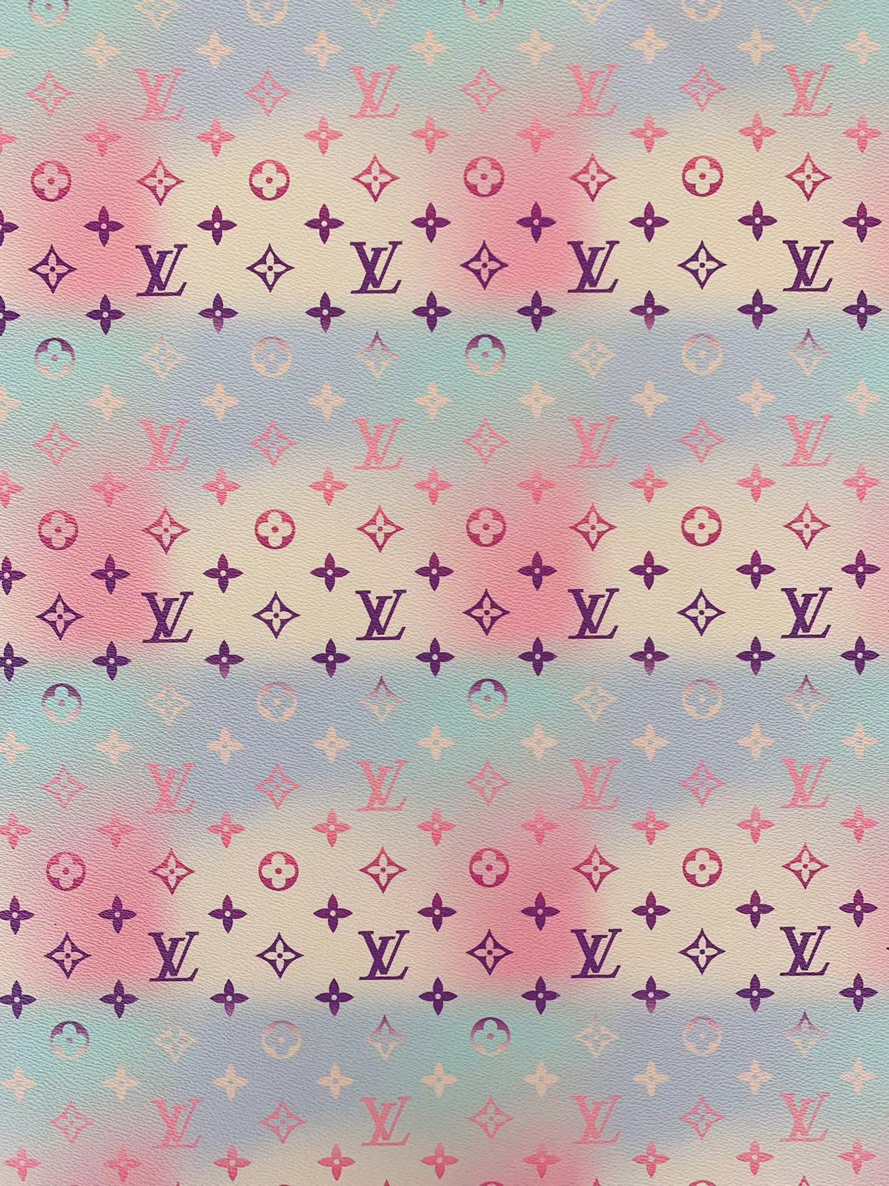 Fashion LV Small 1 inch stripe vinyl leather for handmade goods By Yards