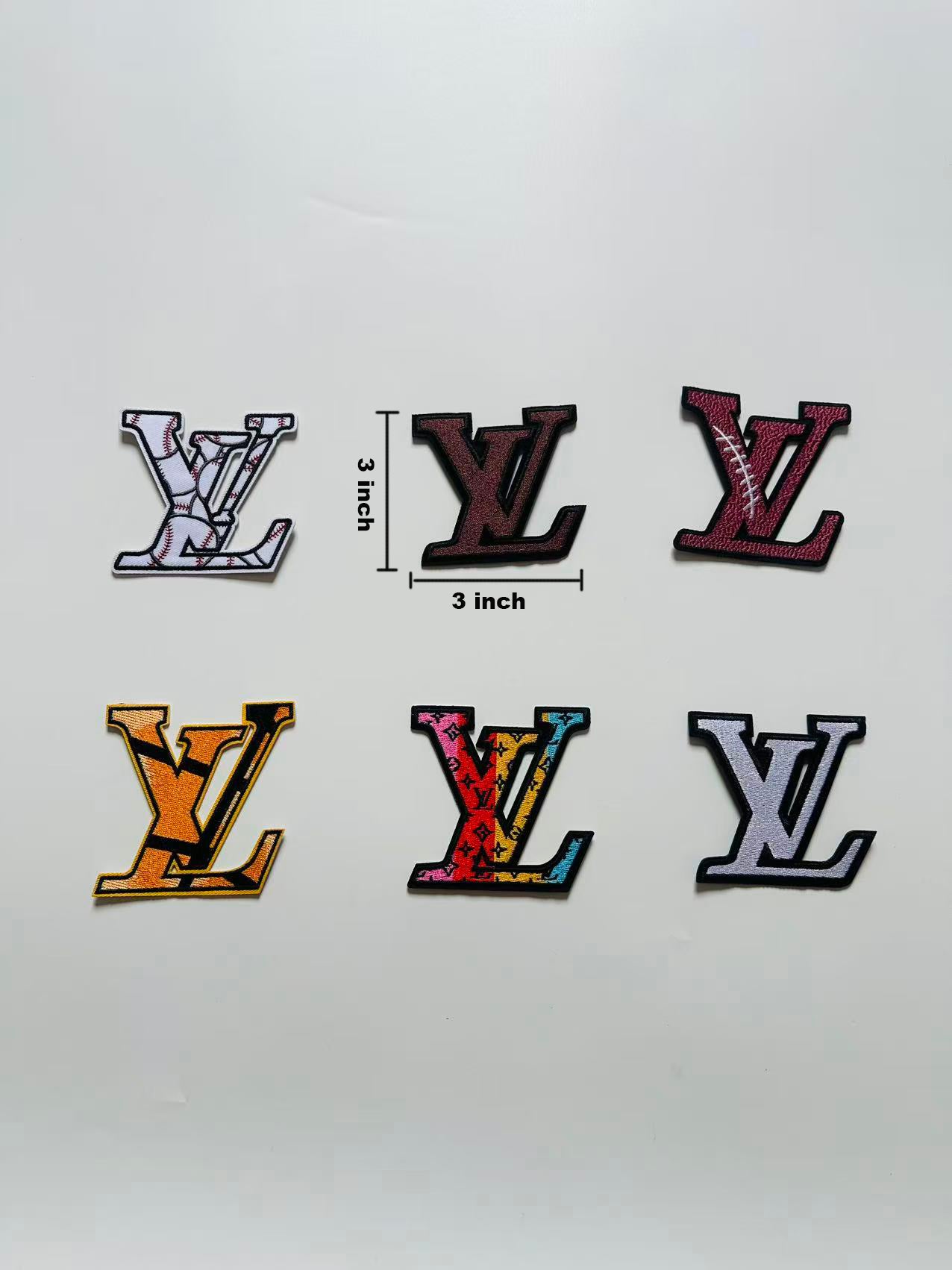 Craft Embroidery LV Jacquard Patches For Customized Apparel