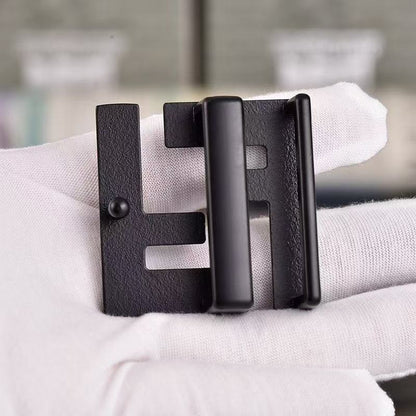 Craft 4CM Fendi Alloy Belt Head ,Belt Buckle For Handmade Leather Belt