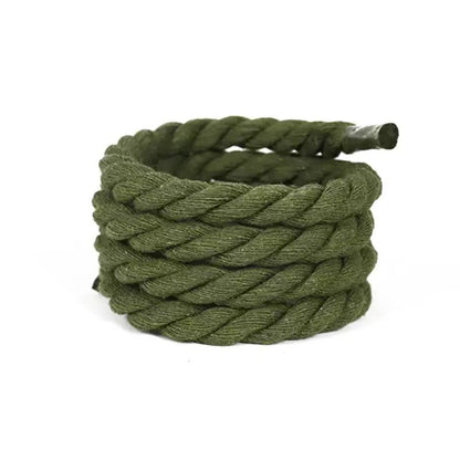 Natural Soft 9mm Thick Hemp Rope Shoelace For Handmade Shoes ,DIY Handicraft Sneakers By Pairs