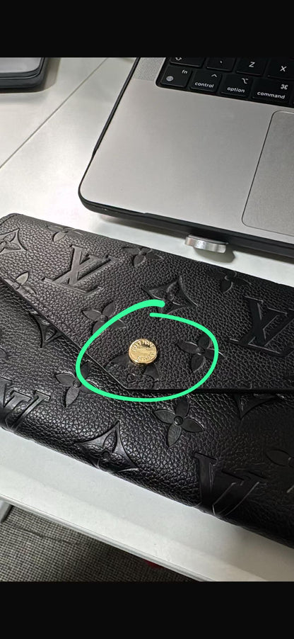 Craft Louis Vuitton Wallet Repair Gold Button Accessories