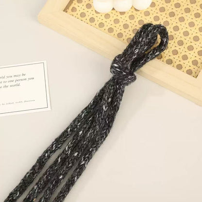 Craft 8MM Wool with Polyester Blended Yarn For DIY Sewing Goods By Yard