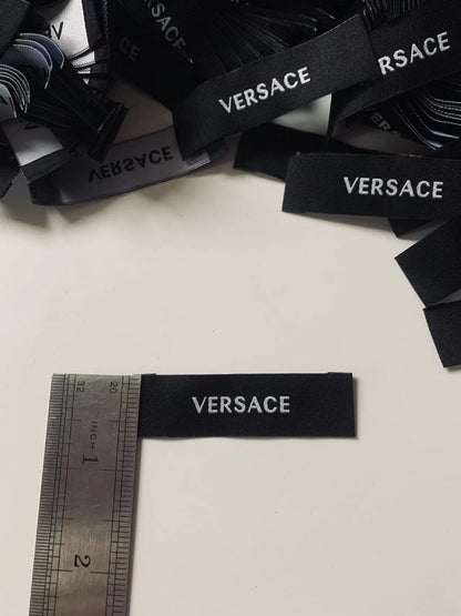 Classic Versace Label For Handmade Sewing Goods