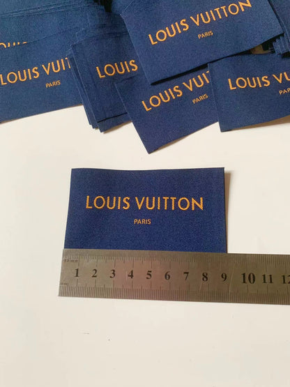 Classic Big Louis Vuitton 9x5 CM Label For Handmade Sewing Goods