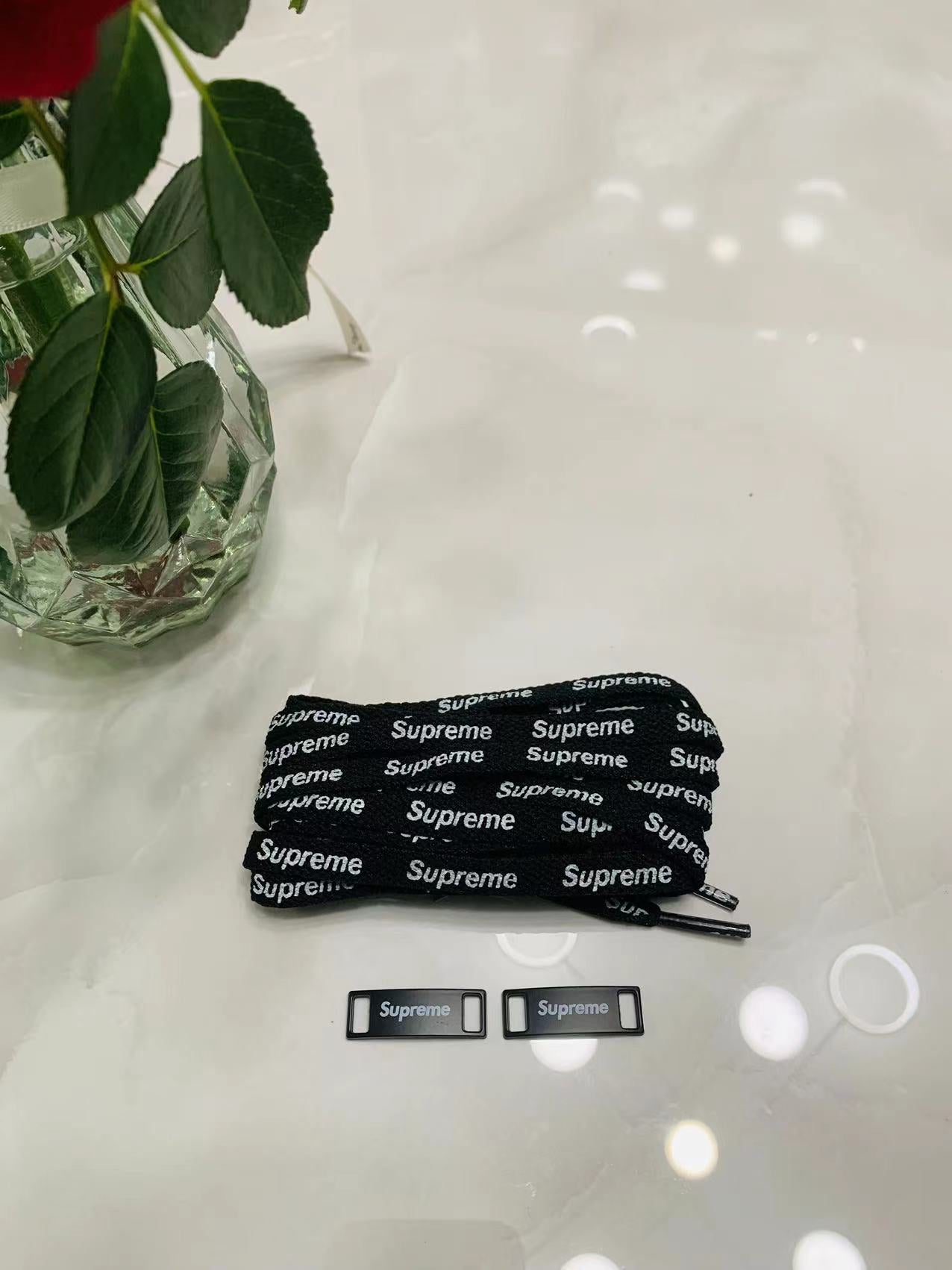 Fashion Supreme Shoelace and Metal Shoes Buckle For Handmade Sneakers ,Shoes By Pairs