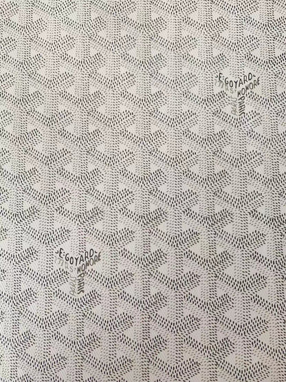 Original White Goyard Best Quality Leather For Handmade Bag ,Furniture Handicraft By Yard