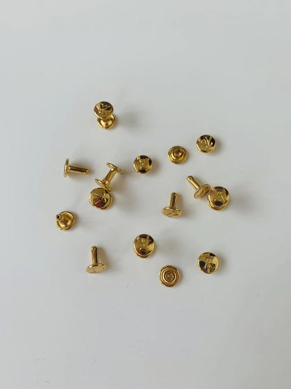 Craft 7x6MM Gold LV Nail For Handmade Handicraft Goods