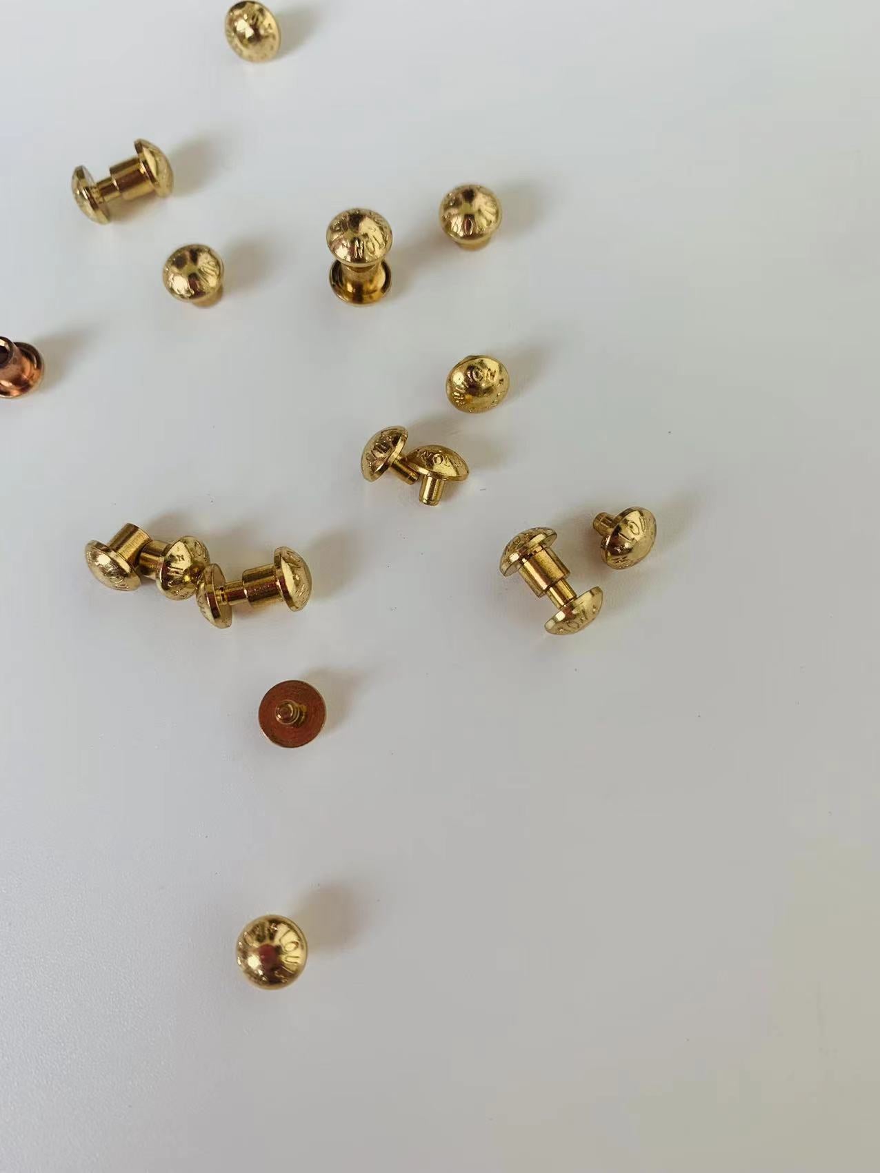 Craft 5.5MM Gold Louis Vuitton Nail For Handmade Handicraft Goods