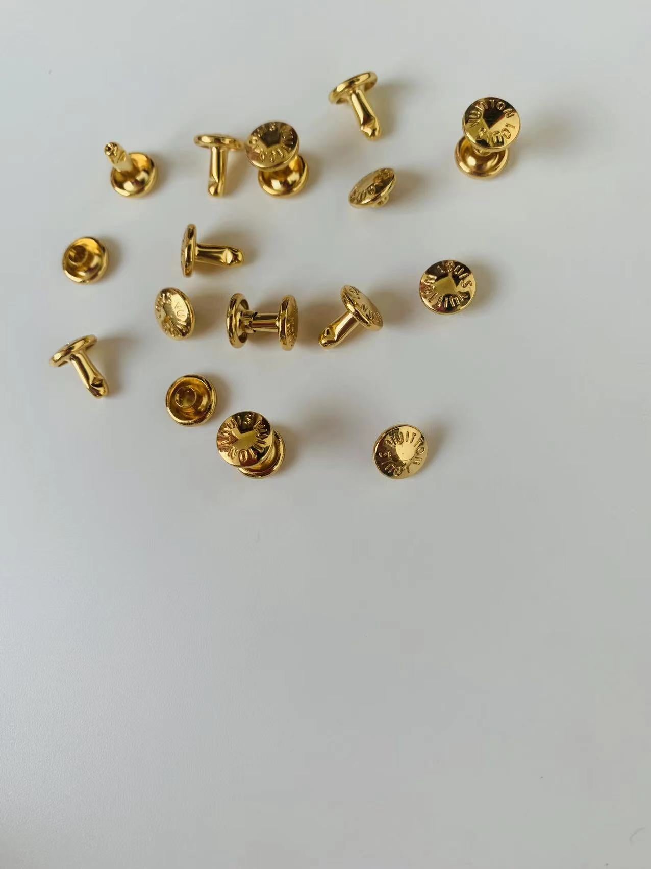 Craft 8MM Gold Louis Vuitton Nail For Handmade Handicraft Goods