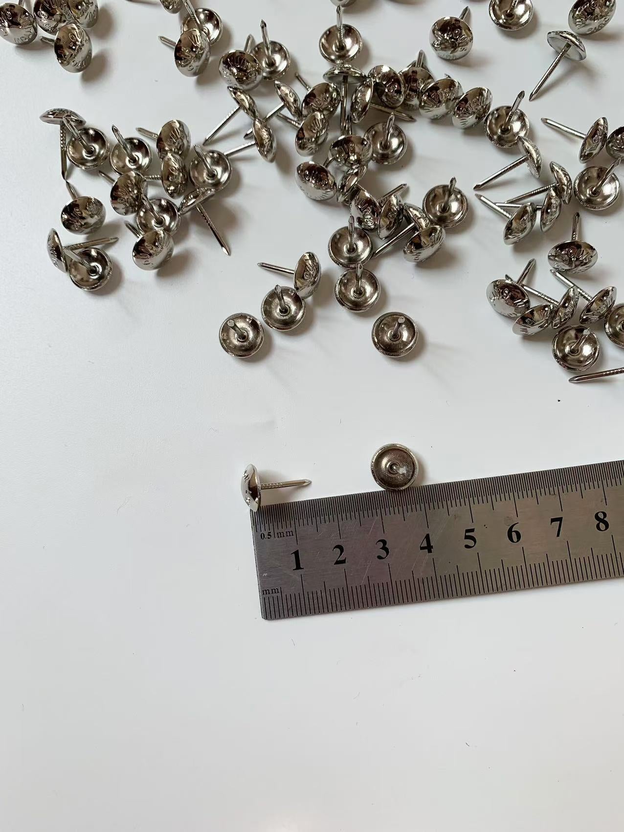 Craft LV Pushpin ,Rivet ,Sliver Nails For Handmade Bag ,Box Handicraft Goods