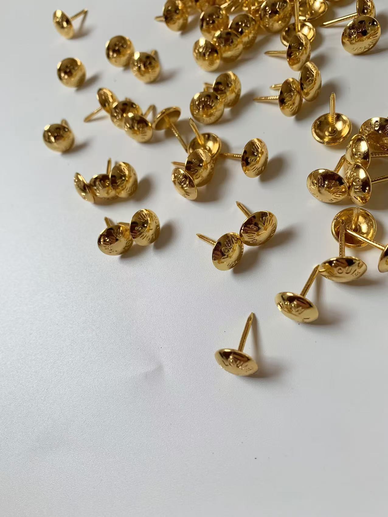 Craft LV Pushpin ,Rivet ,Gold Nails For Handmade Bag ,Box Handicraft Goods