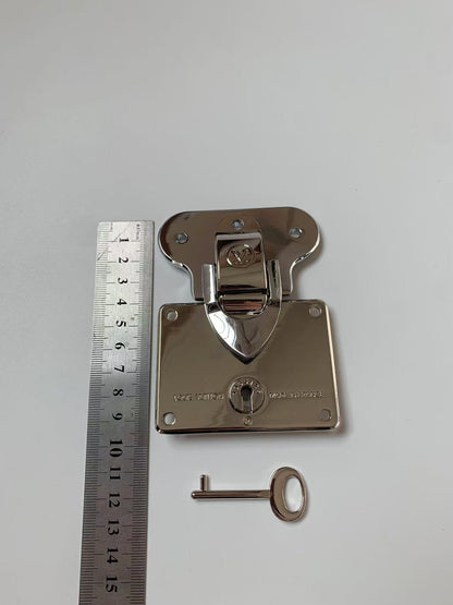 New Best Quality Sliver Alloy Material LV Locks For Handmade Box ,Bag and Handicraft Goods