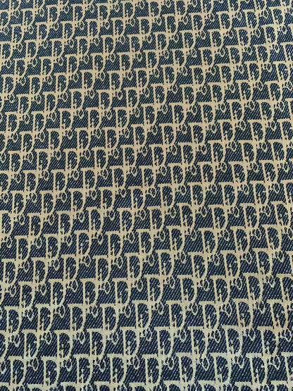 Craft Dior Knitting Jacquard Cloth Fabric For Handmade Apparel ,Clothing ,Sneaker Upholstery Goods By Yard