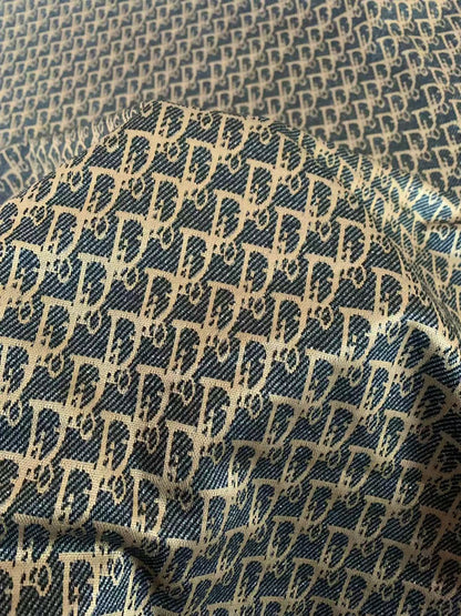 Craft Dior Knitting Jacquard Cloth Fabric For Handmade Apparel ,Clothing ,Sneaker Upholstery Goods By Yard