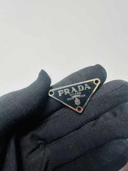 Craft Handmade Metal Prada Triangle Tag