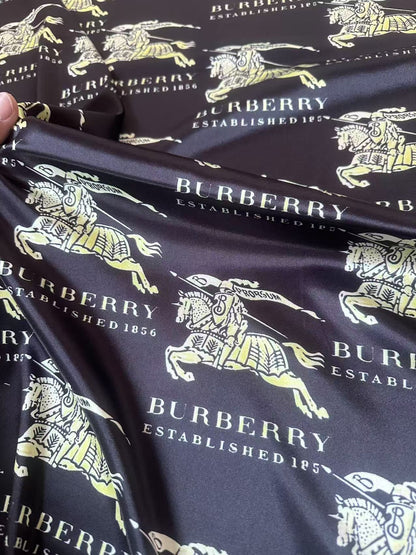 Classic Knight Satin Shiny Cloth Fabric For Handmade Sewing Scarf ,Clothing Shoes By Yard