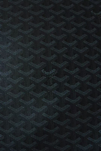 Original Goyard Best Quality Leather For Handmade Bag ,Furniture Handicraft By Yard(Black)