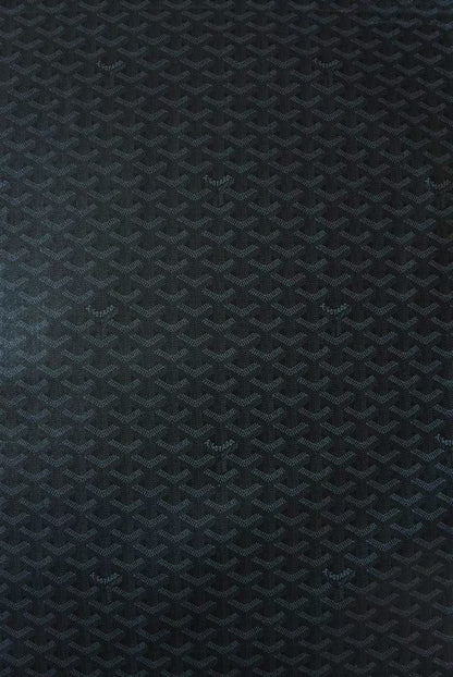 Original Goyard Best Quality Leather For Handmade Bag ,Furniture Handicraft By Yard(Black)