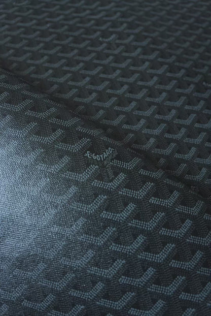 Original Goyard Best Quality Leather For Handmade Bag ,Furniture Handicraft By Yard(Black)