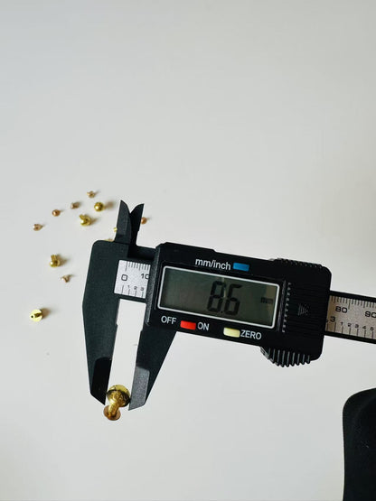 Craft 8.8MMx11.4MM Gold Louis Vuitton Metal Snap Button,Rivet,Nail For Handmade Handicraft Goods