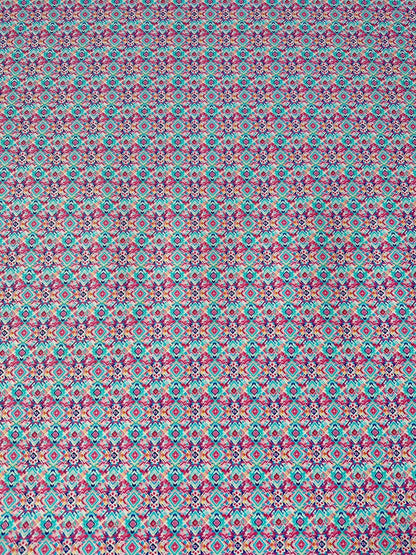 Craft Geometry Colorful Leather Fabric For Handmade Goods