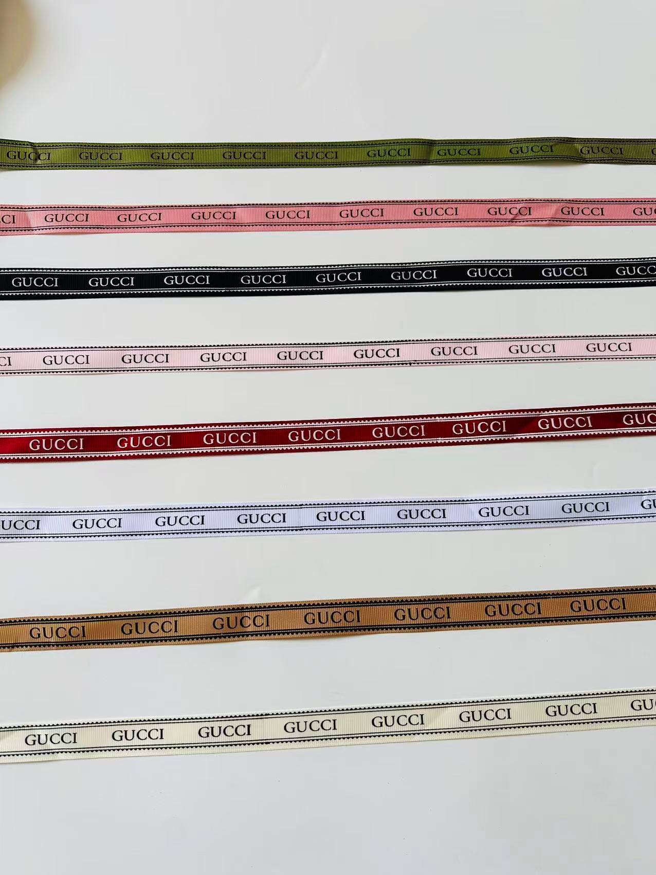 Fashion 2CM Size Gucci Straps For Handmade Handicraft Goods By Yard