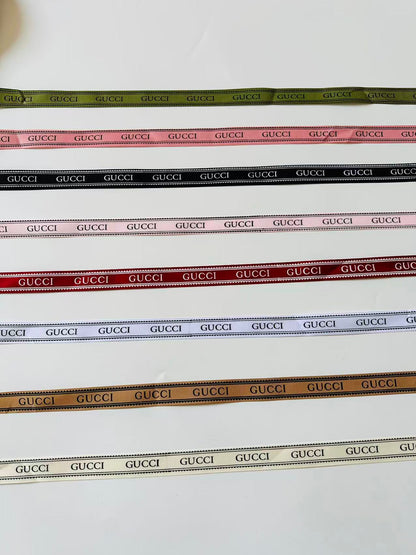 Fashion 2CM Size Gucci Straps For Handmade Handicraft Goods By Yard