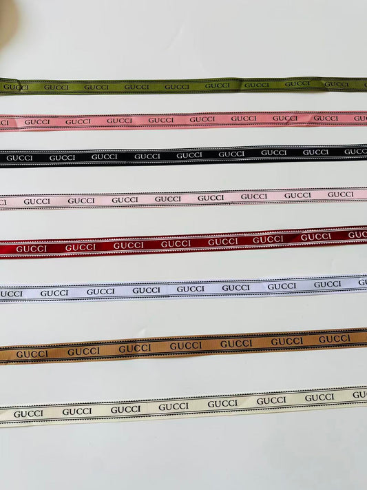 Fashion 2CM Size Gucci Straps For Handmade Handicraft Goods By Yard