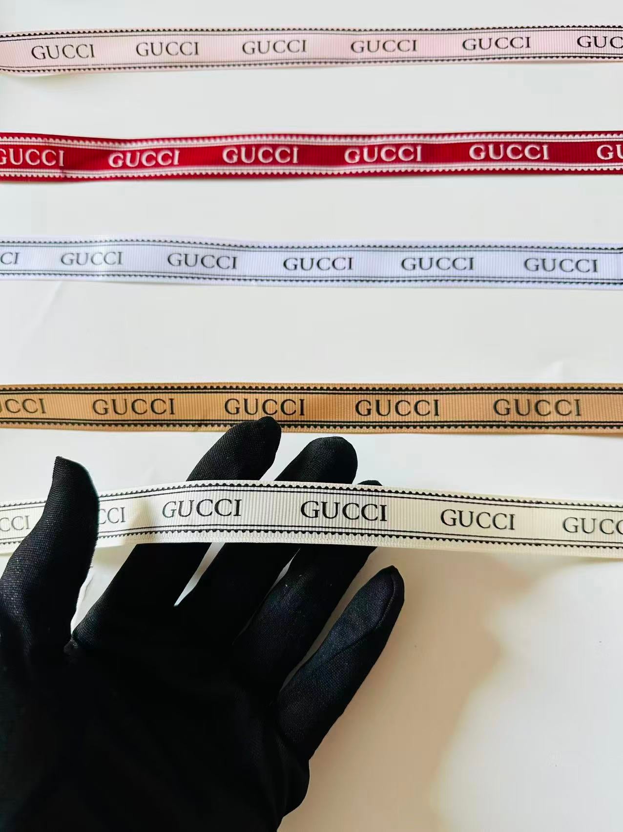 Fashion 2CM Size Gucci Straps For Handmade Handicraft Goods By Yard