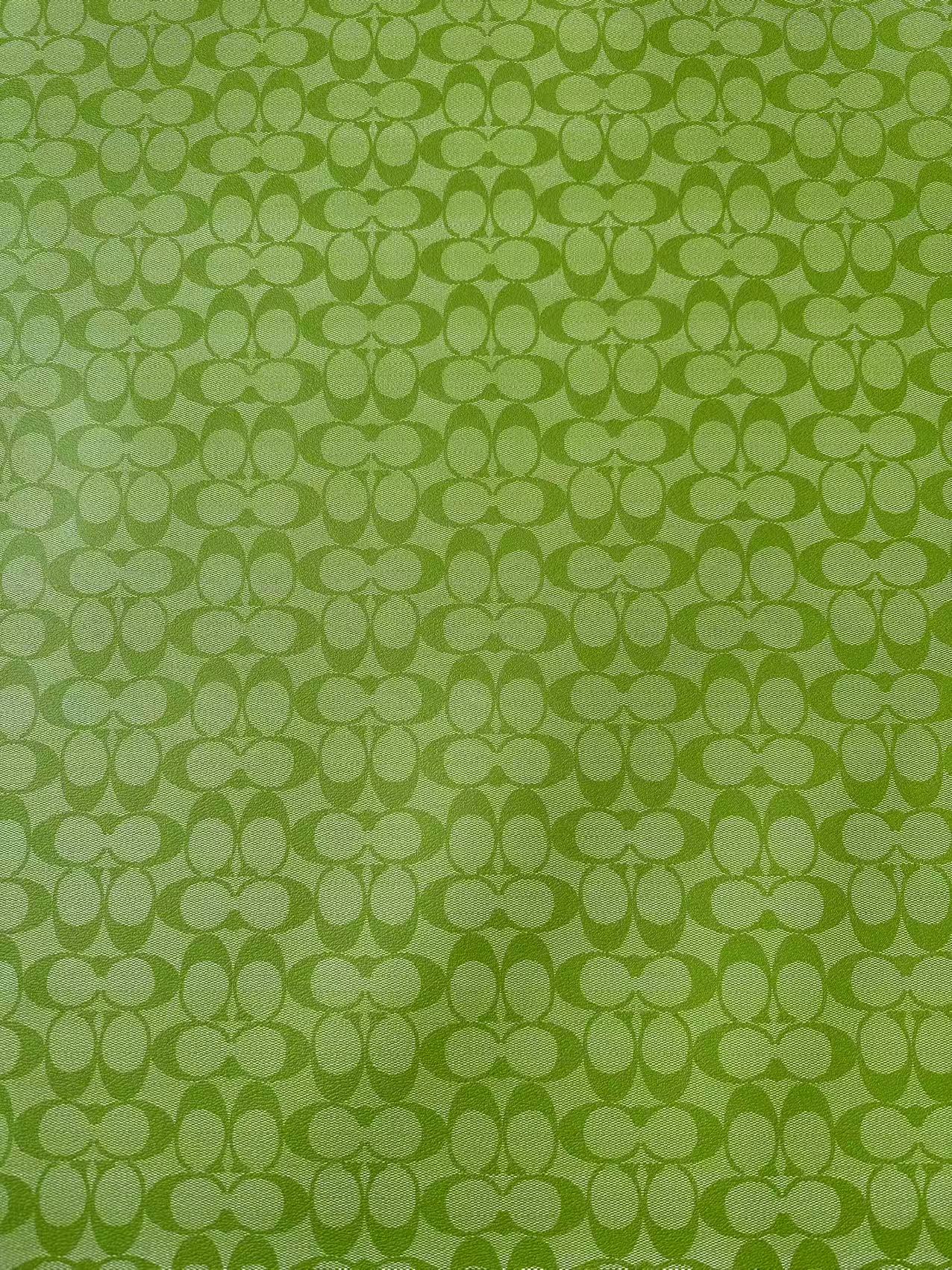 Classic Green Leather For Handmade Bag,Sneaker Upholstery Goods By Yard