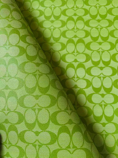 Classic Green Leather For Handmade Bag,Sneaker Upholstery Goods By Yard