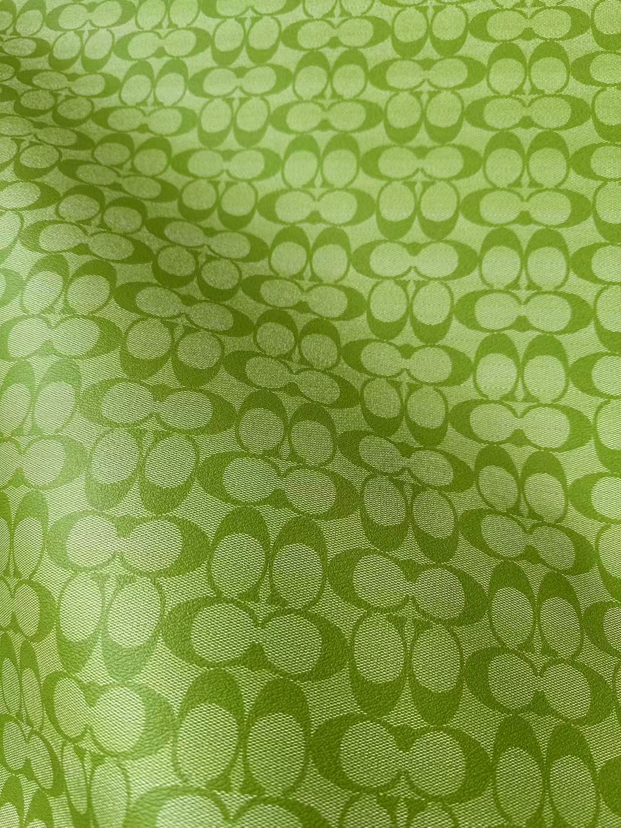 Classic Green Leather For Handmade Bag,Sneaker Upholstery Goods By Yard